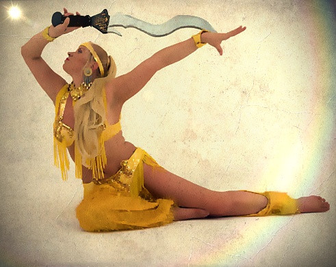 Tyasha&#39;s blade is a symbol of feminine power. Photo by  Normstudio